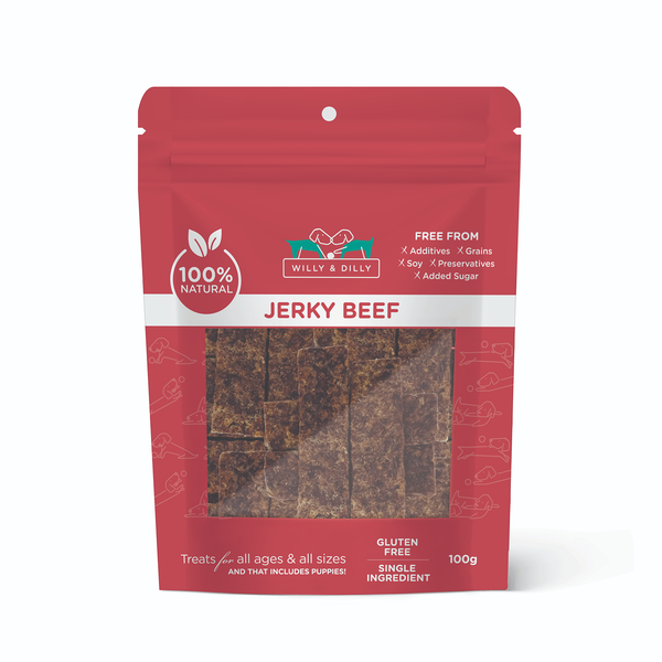 Natural Jerky Beef Strips - 100g
