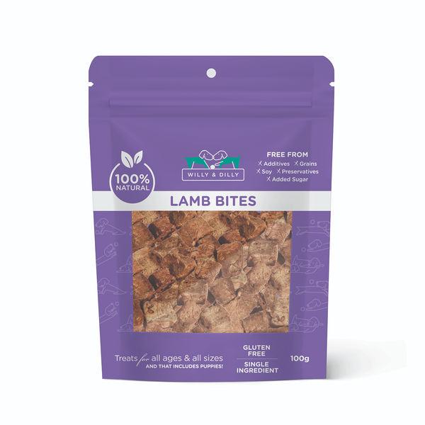 Natural Lamb Bites - 100g